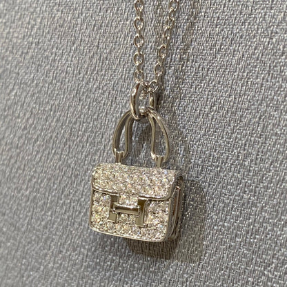 [Clover]CONSTANCE PEDANT DIAMOND NECKLACE