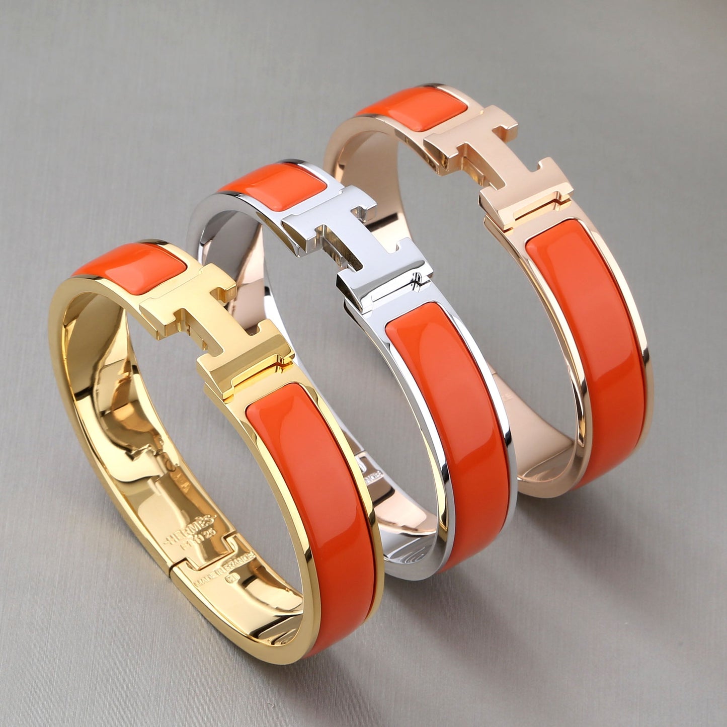 [Clover]H ORANGE BRACELET