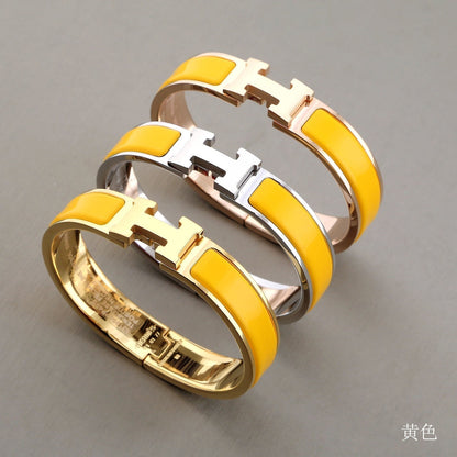 [Clover]H YELLOW BRACELET