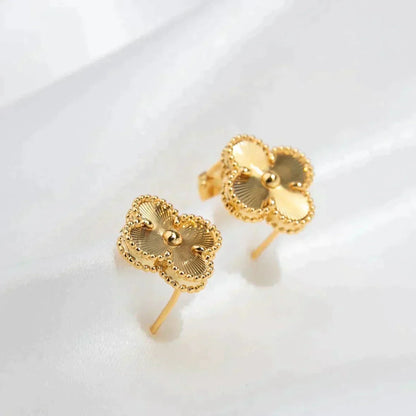 [Clover]CLOVER MEDIUM 1 MOTIFS LASER EARRINGS