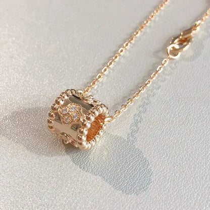 [Clover]PERLEE PEDANT NECKLACE GOLD / ROSE GOLD