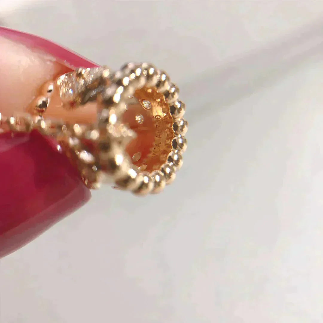 [Clover]PERLEE PEDANT NECKLACE GOLD / ROSE GOLD