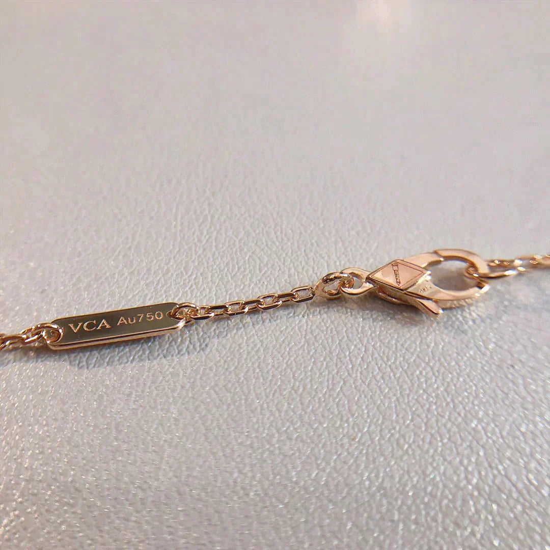 [Clover]PERLEE PEDANT NECKLACE GOLD / ROSE GOLD