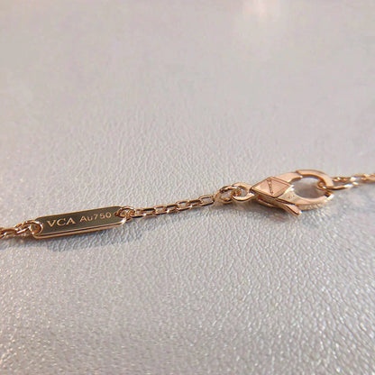 [Clover]PERLEE PEDANT NECKLACE GOLD / ROSE GOLD