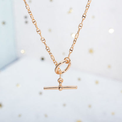 [Clover]ECHAPPEE NECKLACE PINK GOLD