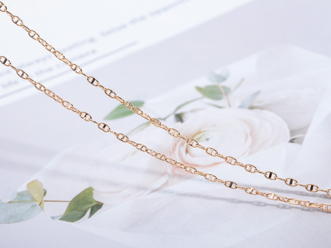 [Clover]ECHAPPEE NECKLACE PINK GOLD