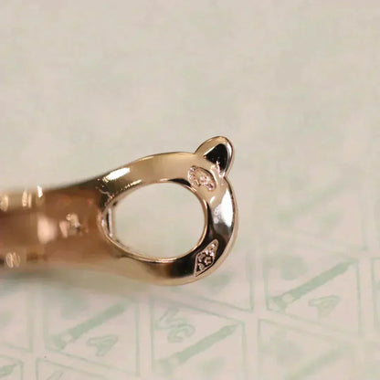 [Clover]CLOVER MEDIUM 1 MOTIFS FUll DIAMOND EARRINGS
