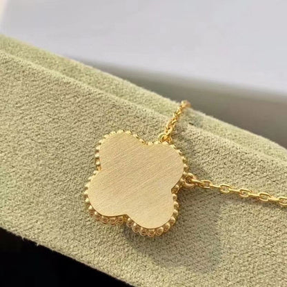 [Clover]CLOVER 15MM DIAMOND TURQUOISE NECKLACE