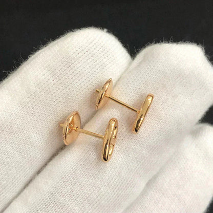 [Clover]CHAINE SMALL EARRINGS GOLD AND SILVER