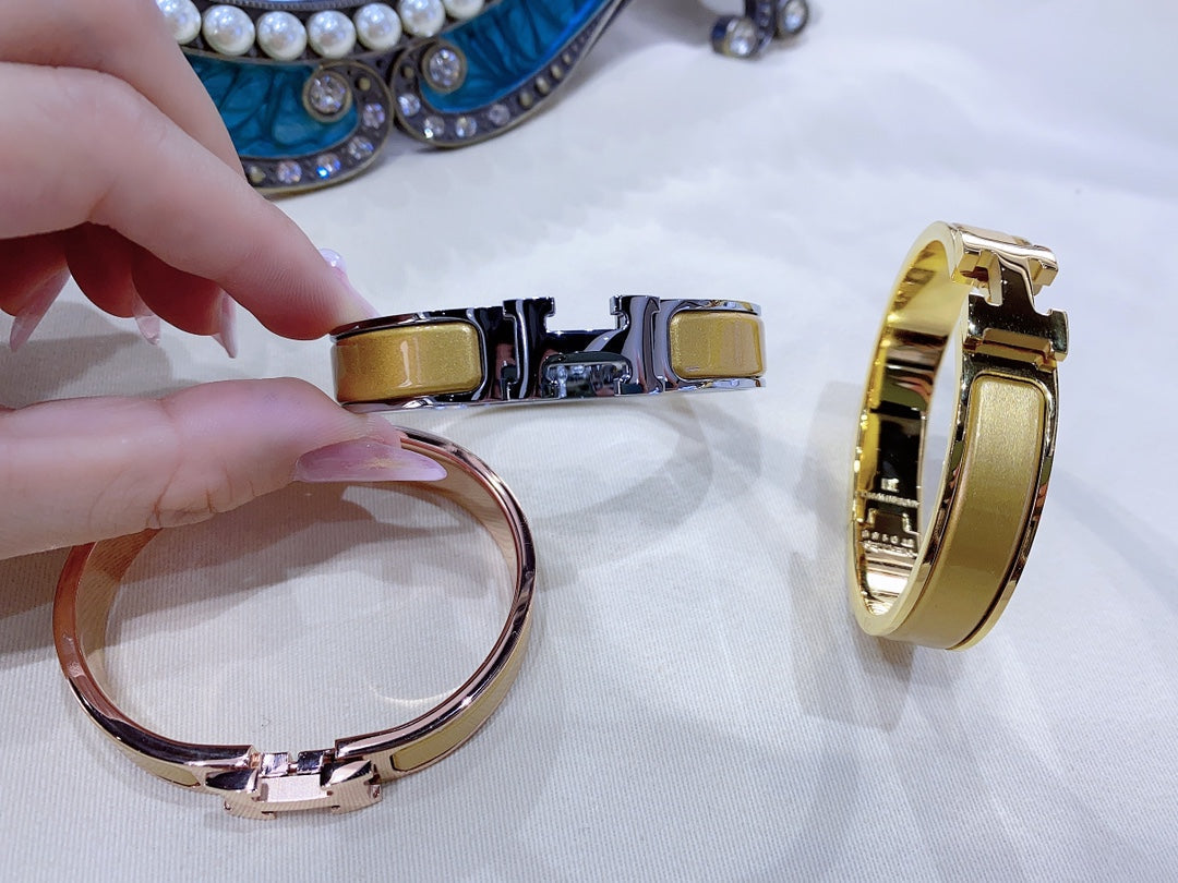 [Clover]H CHAMPAGNE BRACELET