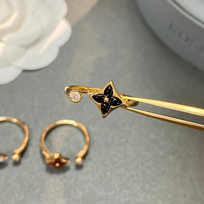 [Clover]STAR 1 DIAMOND OPEN RING