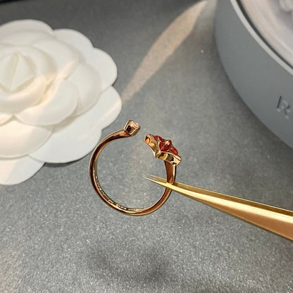 [Clover]STAR 1 DIAMOND OPEN RING