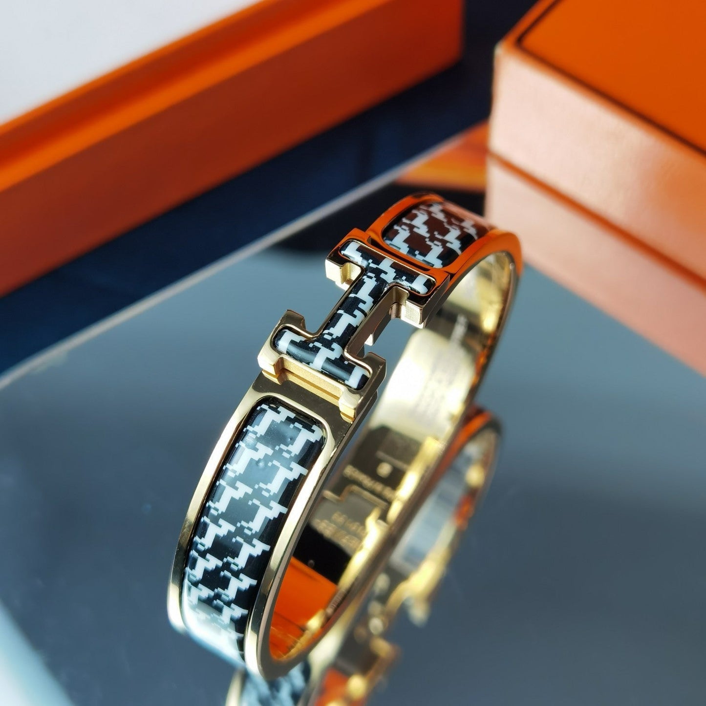 [Clover]H HORSE BRACELET 12MM