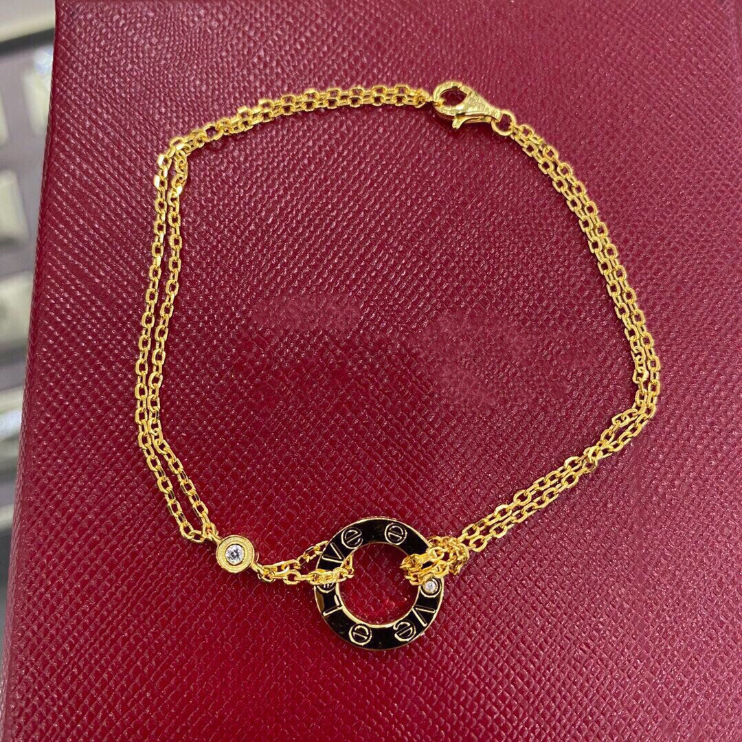[Clover]LOVE BRACELET 2 DIAMOND