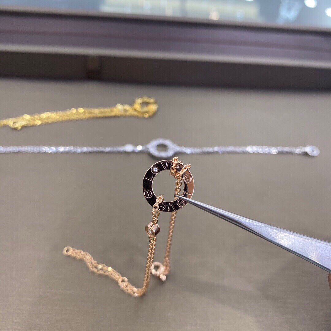 [Clover]LOVE BRACELET 2 DIAMOND