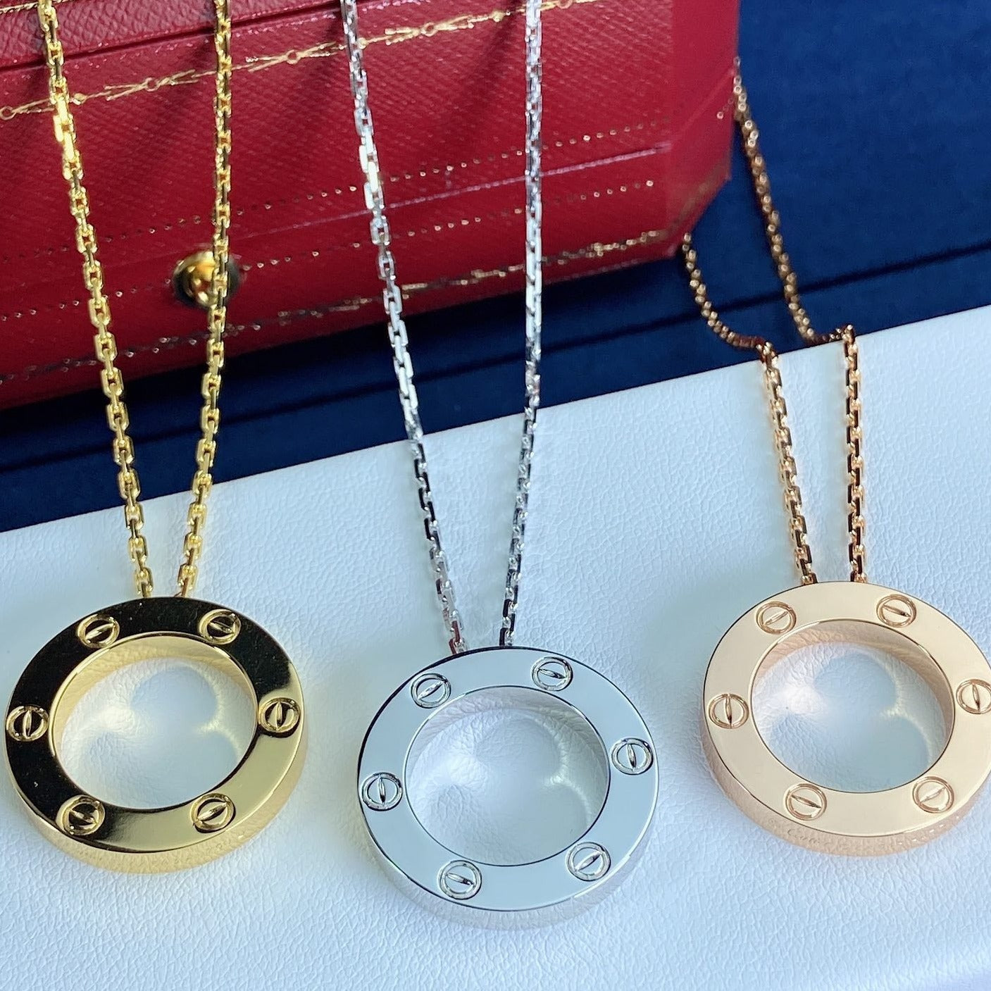 [Clover]LOVE NECKLACE 16MM