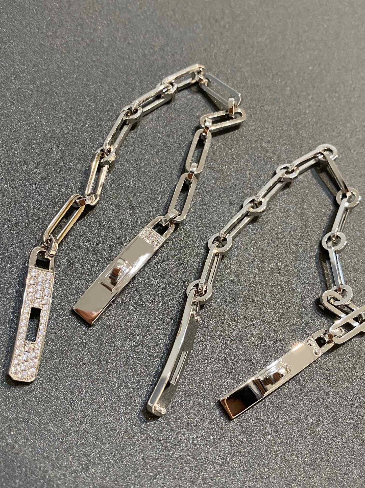 [Clover]CHAINE BRACELET SMALL MODEL DIAMOND