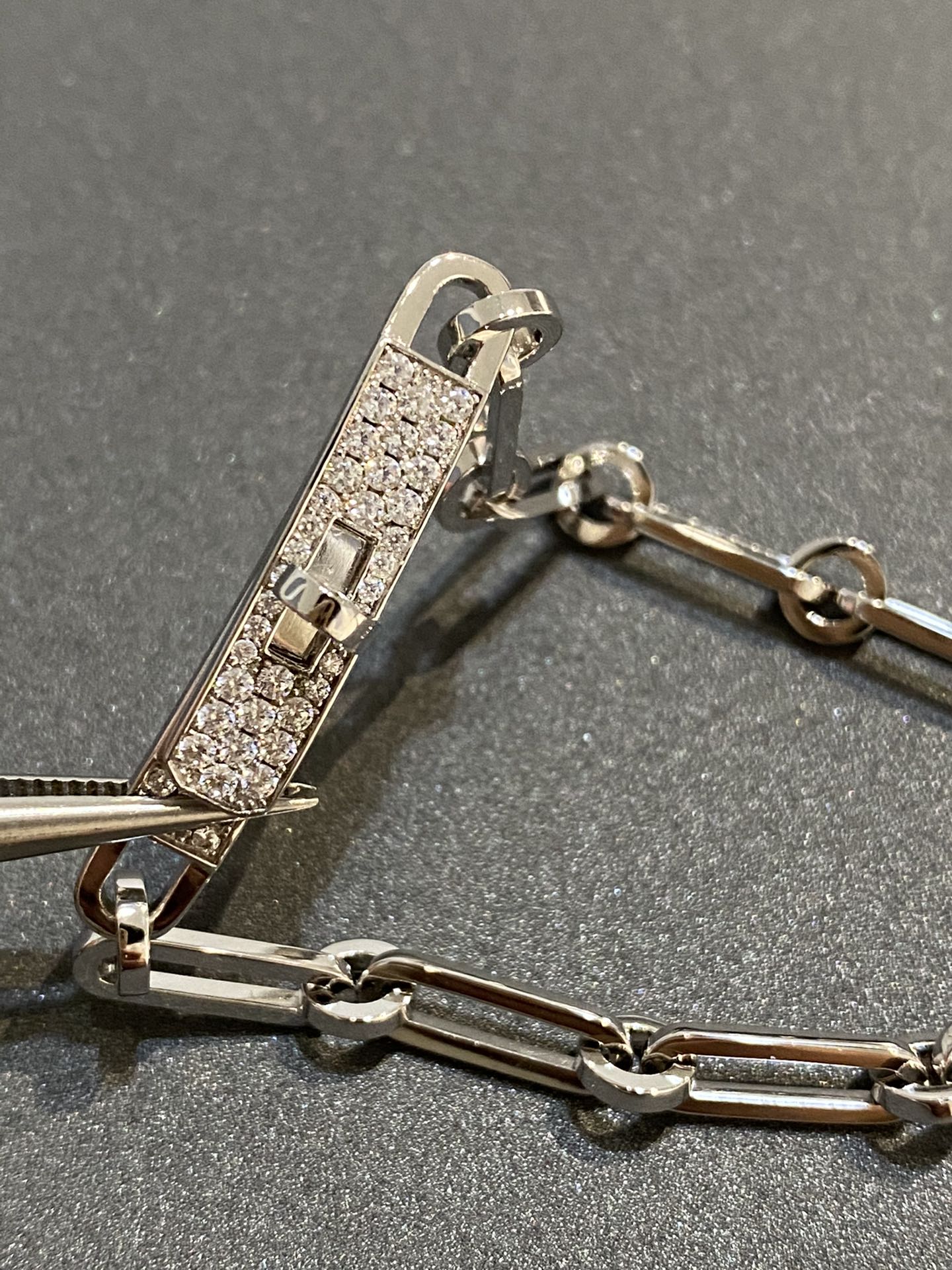 [Clover]CHAINE BRACELET SMALL MODEL DIAMOND