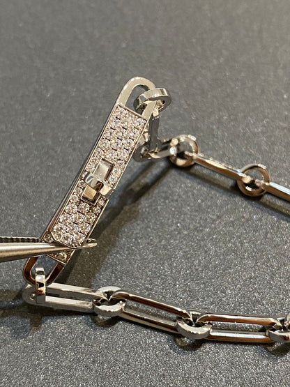[Clover]CHAINE BRACELET SMALL MODEL DIAMOND