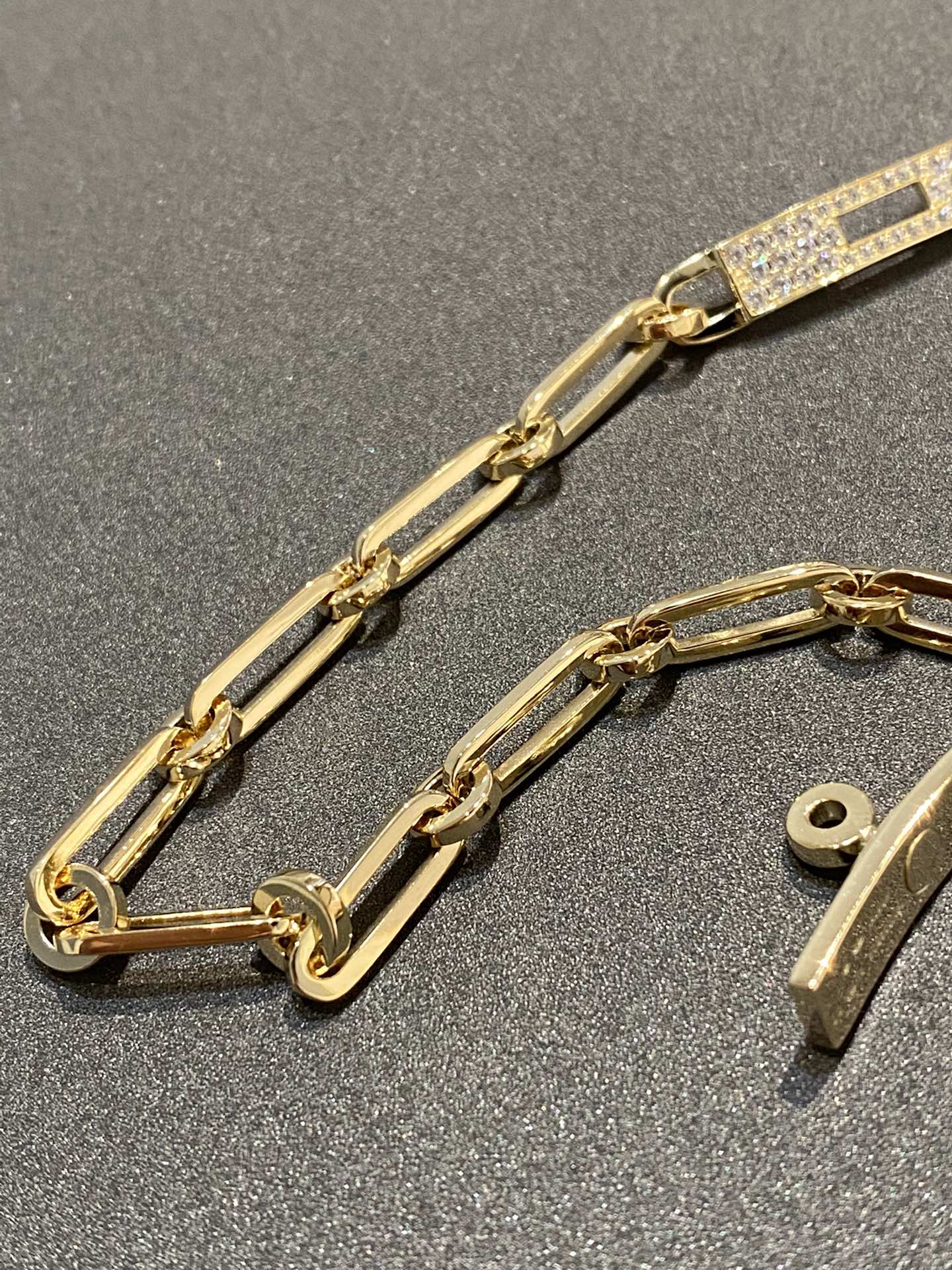 [Clover]CHAINE BRACELET SMALL MODEL DIAMOND