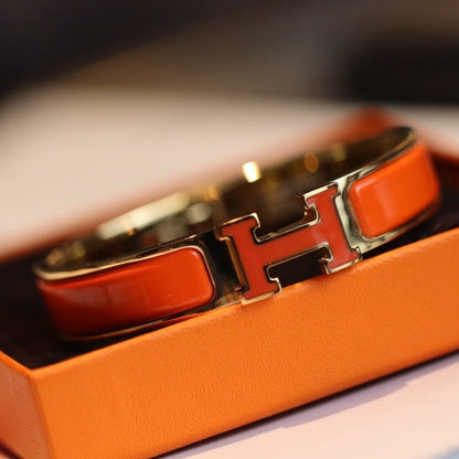 [Clover]H BRACELET 12MM GOLD