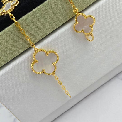 [Clover]MAGIC CLOVER MOP GOLD BRACELET 5 MOTIFS
