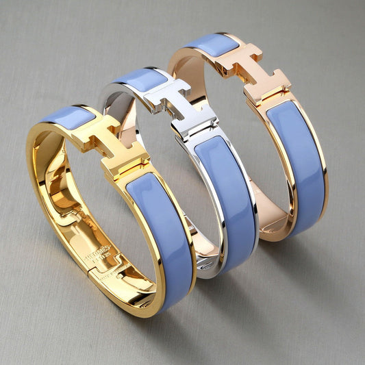 [Clover]H BRACELET ROMANTIC BLUE 12MM