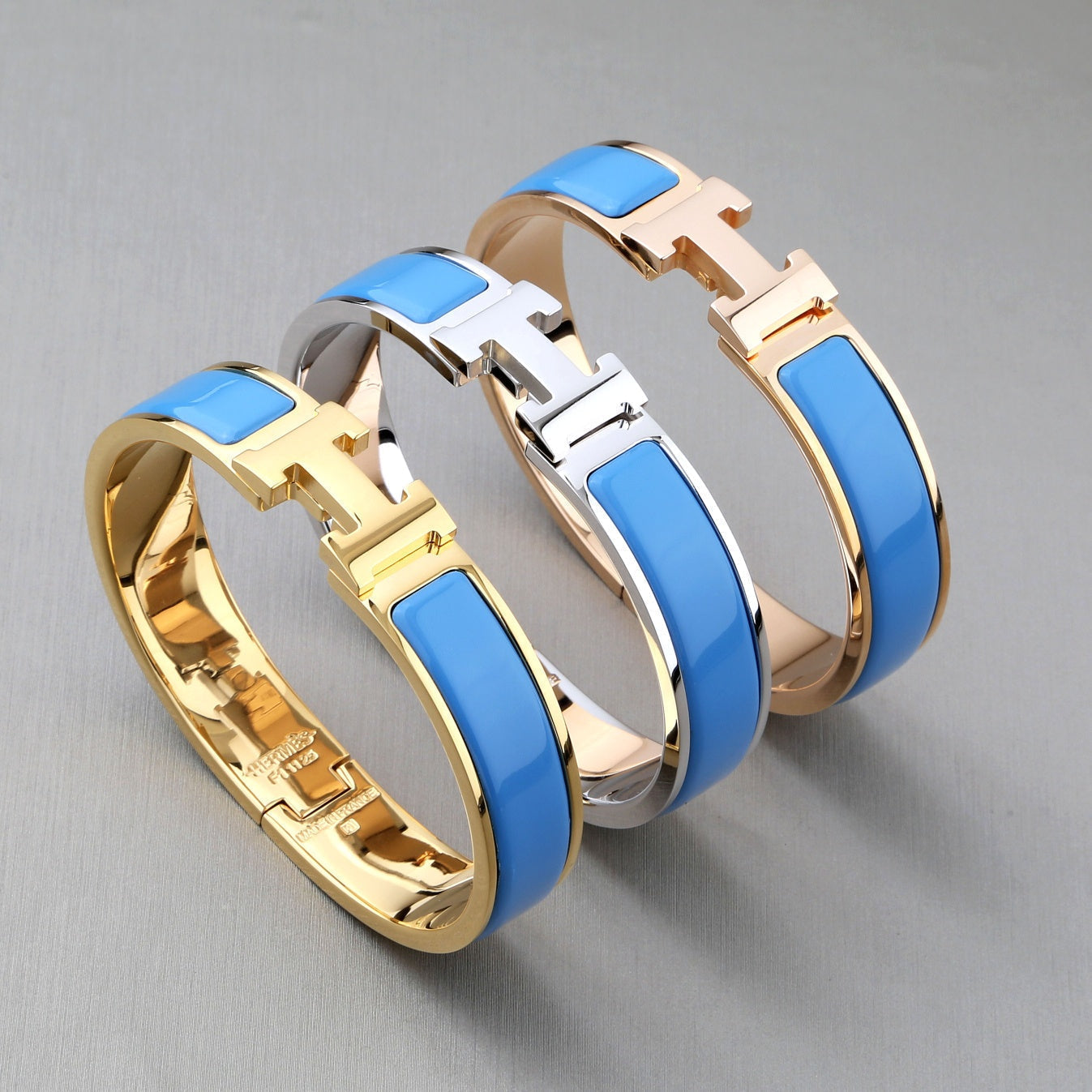 [Clover]H BRACELET TURQUOISE 12MM