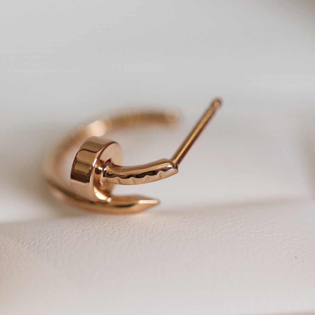 [Clover]JUSTE EARRINGS PINK GOLD