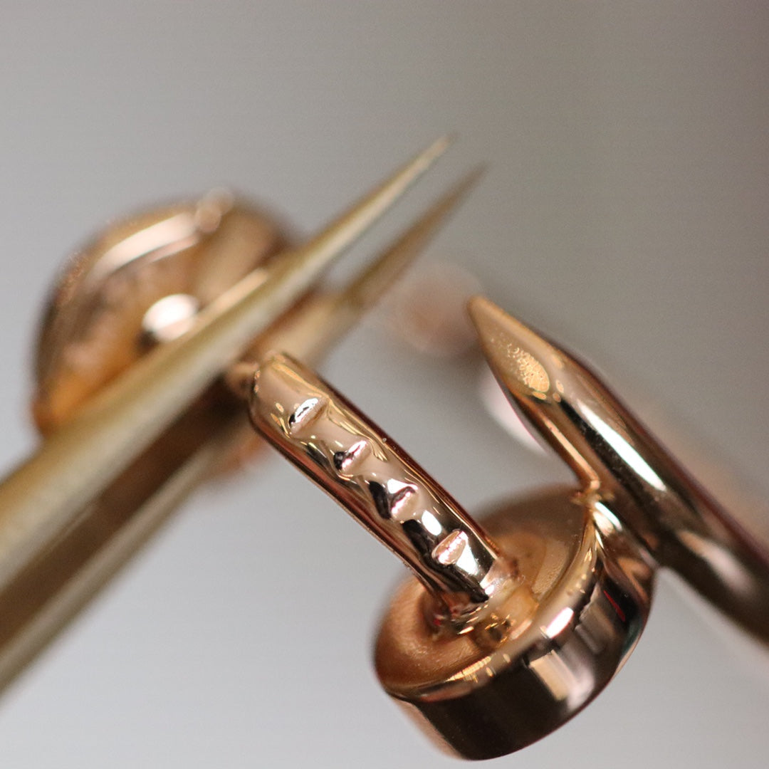 [Clover]JUSTE EARRINGS PINK GOLD