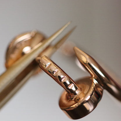 [Clover]JUSTE EARRINGS PINK GOLD