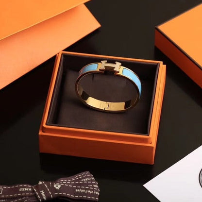 [Clover]H CLOUD BLUE BRACELET GOLD DIAMOND