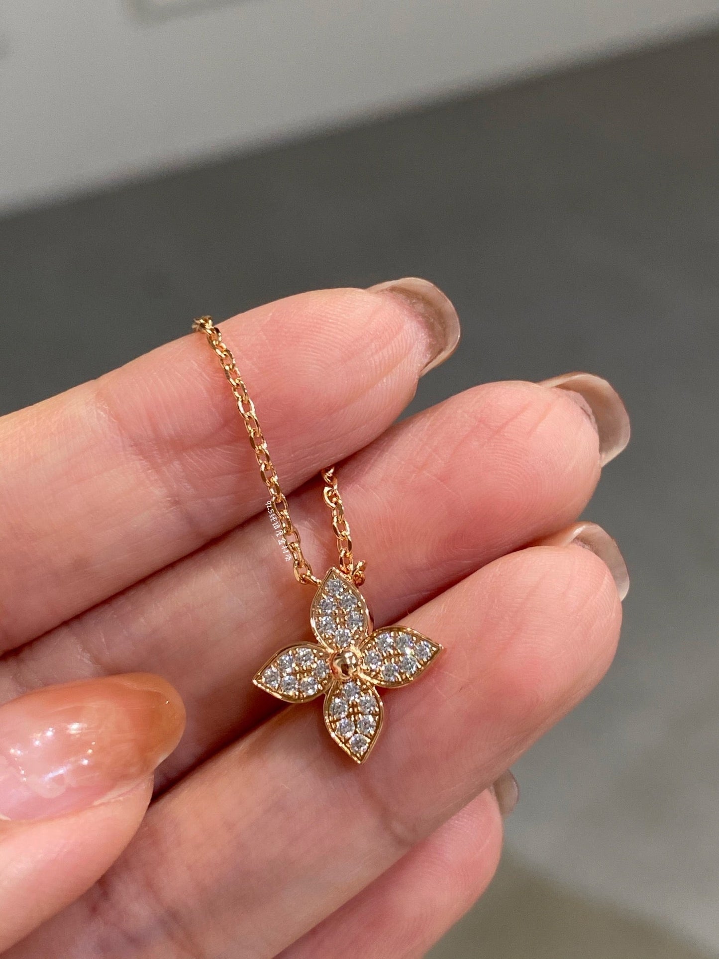 [Clover]STAR DIAMOND NECKALCE