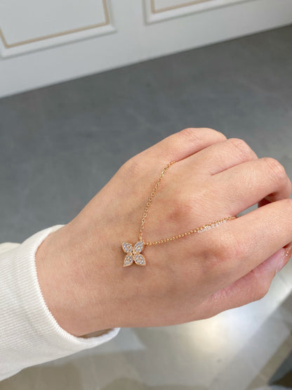 [Clover]STAR DIAMOND NECKALCE
