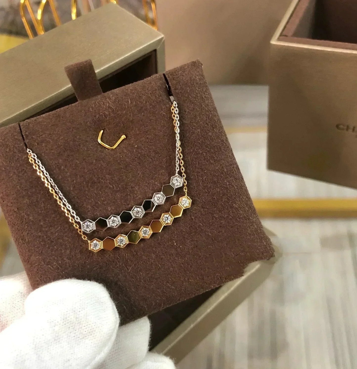 [Clover]BEE LOVE NECKLACE DIAMOND