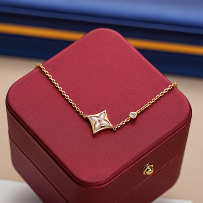 [Clover]STAR 1 DIAMOND PINK GOLD BRACELET