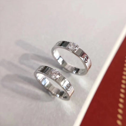 [Clover]LOVE RING 3.6MM 1 BIG DIAMOND