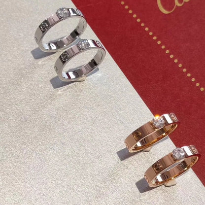 [Clover]LOVE RING 3.6MM 1 BIG DIAMOND