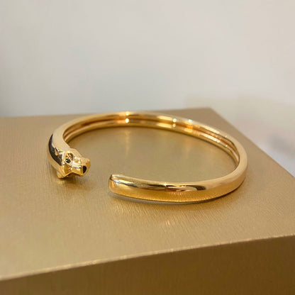 [Clover]PANTHERE GOLD OPEN BRACELET