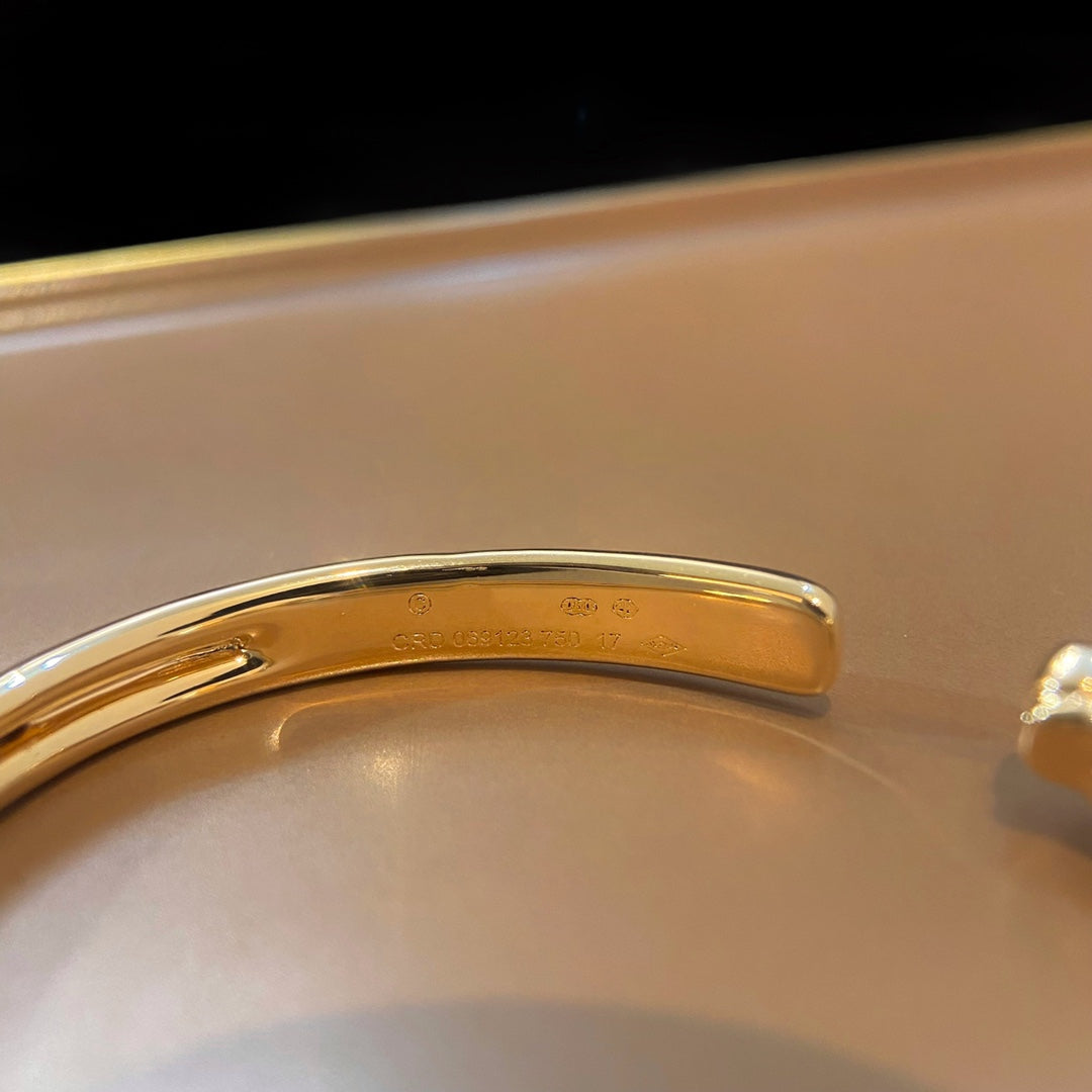 [Clover]PANTHERE GOLD OPEN BRACELET