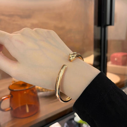 [Clover]PANTHERE GOLD OPEN BRACELET