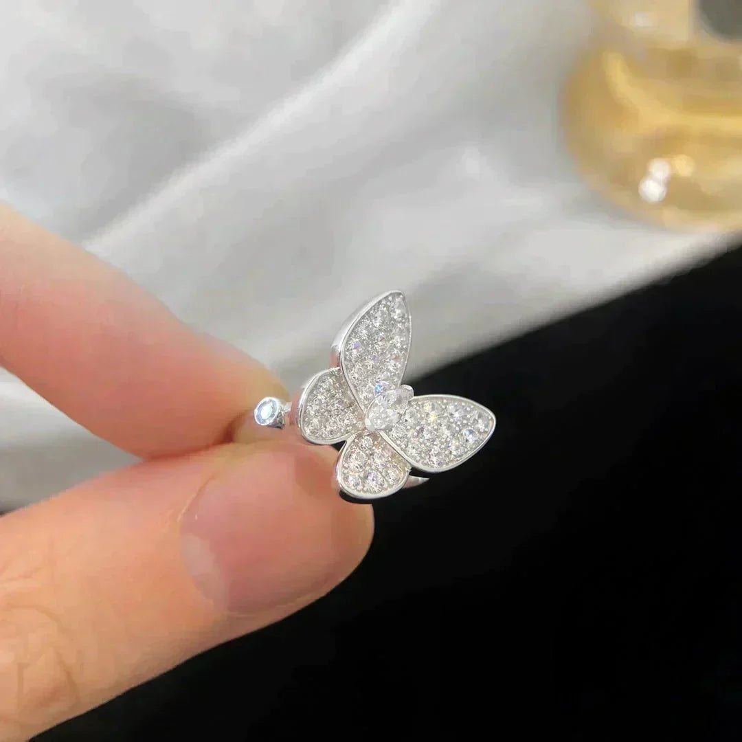 [Clover]BUTTERFLY DIAMOND RING
