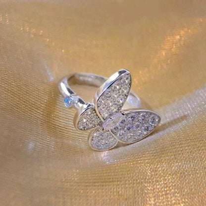 [Clover]BUTTERFLY DIAMOND RING