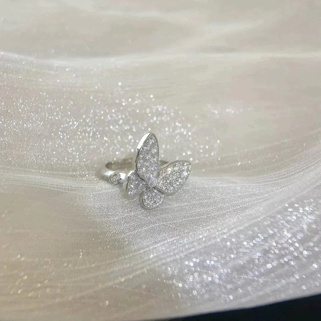 [Clover]BUTTERFLY DIAMOND RING
