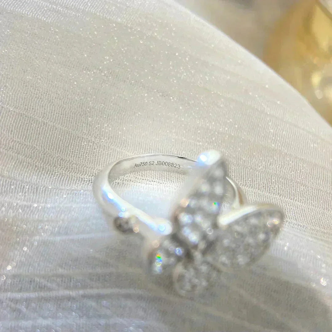 [Clover]BUTTERFLY DIAMOND RING