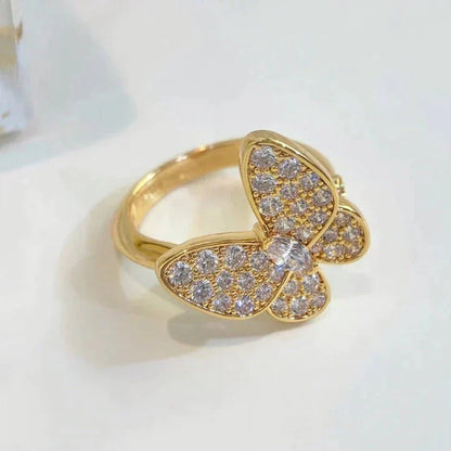 [Clover]BUTTERFLY DIAMOND RING