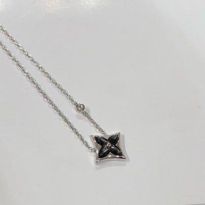 [Clover]STAR BLACK MOP NECKLACE
