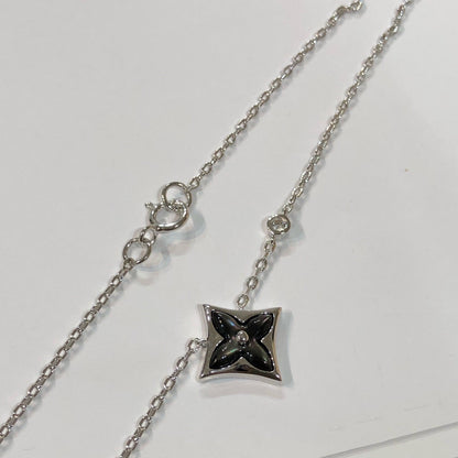 [Clover]STAR BLACK MOP NECKLACE