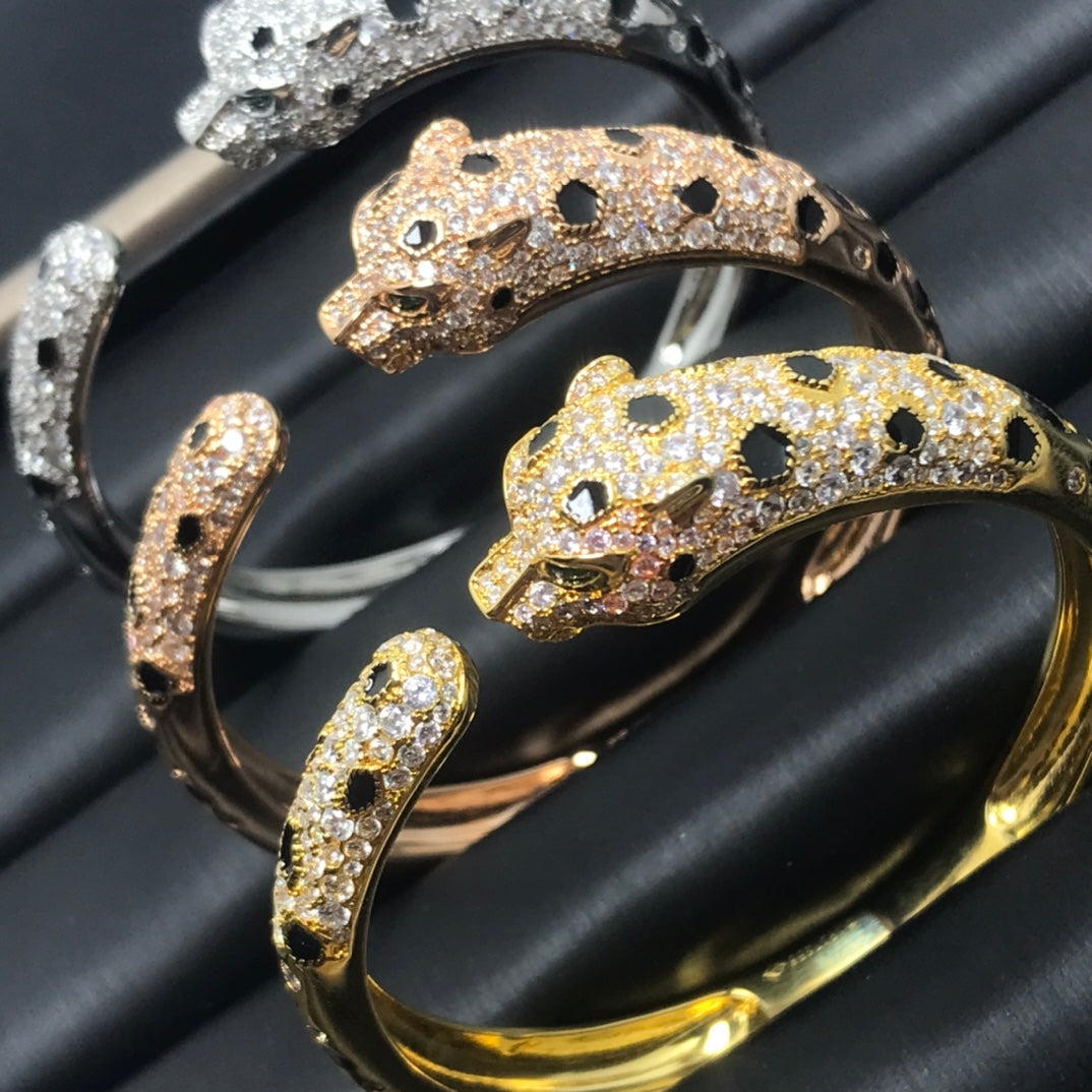[Clover]PANTHERE BIG BRACELET DIAMONDS