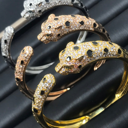 [Clover]PANTHERE BIG BRACELET DIAMONDS